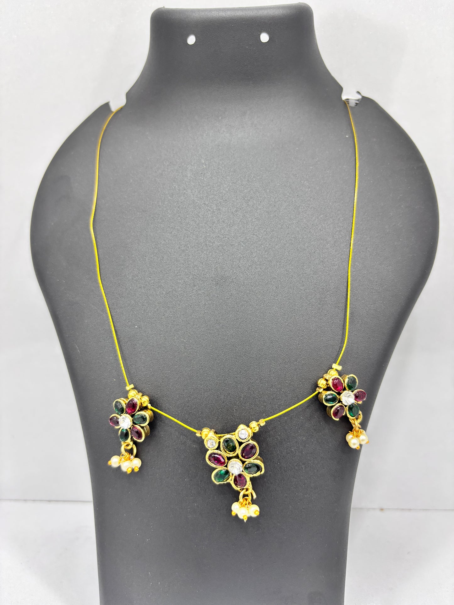 Invisible Matte Chain With Pendant MGF_ 1238