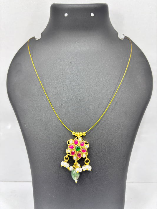 Invisible Matte Chain With Pendant MGF_ 1228
